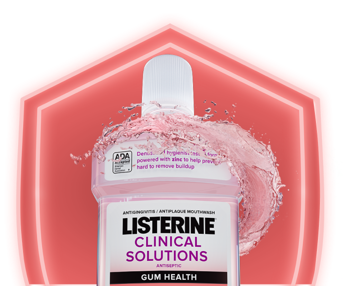 Listerine Clinical Solutions Gum Health mouthwash